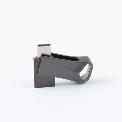 Metal Gun Black Matt Twist Ổ đĩa flash USB LOẠI C Tốc độ nhanh 64GB 128GB 256GB