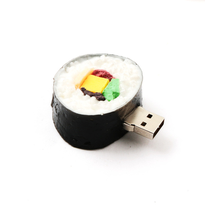 Sushi hình USB 2.0 giao diện Personalized USB Flash Drive Với in Logo mặt sau