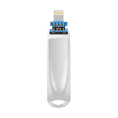 Silver TYPE C usb 3 trong một với USB 2.0 USB 3.0 Và Type C Connector