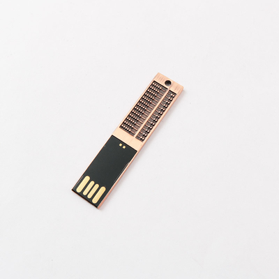 Hỗ trợ mật khẩu Thiết lập ổ đĩa flash USB kim loại chống va chạm Có Logo laser