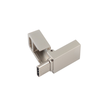 Kim loại USB 3.0 và loại C ổ đĩa flash với loại C có thể Laser Logo một mặt làm lời hứa
