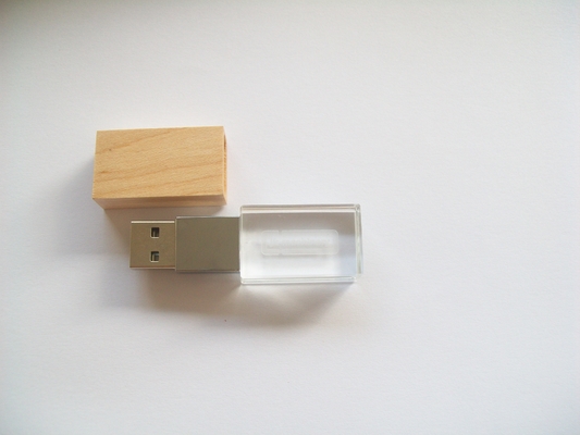 Đẹp USB tinh thể tùy chỉnh với tùy chọn logo laser -50 ° C 80 ° C Nhiệt độ môi trường