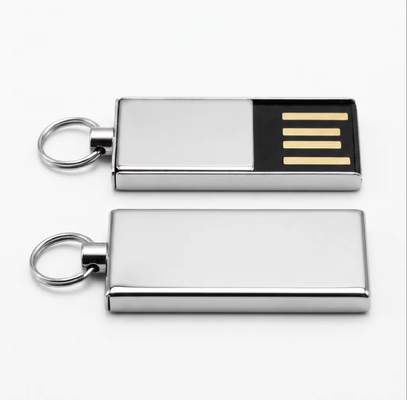 Bạc với kim loại kim loại hợp kim kẽm bóng usb ổ đĩa flash bao gồm chip flash HY phù hợp cho nhu cầu chuyển dữ liệu nhanh chóng và an toàn