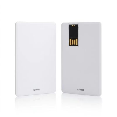 Cả hai mặt in đầy đủ màu sắc tác phẩm nghệ thuật in thẻ tín dụng ổ đĩa flash USB với in đầy màu sắc và in UV tùy chọn logo phù hợp