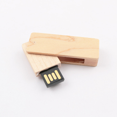 2.0 Tốc độ cao Bộ nhớ USB bằng gỗ Maple Ce Fcc Rohs H2 Thử nghiệm đã vượt qua
