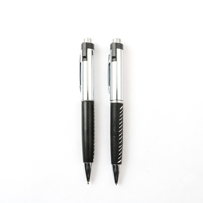 Pen Drive Metal USB Flash Ink Can Logo màu xanh lam và đen trên thân máy