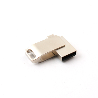 Ổ đĩa flash USB kim loại OTG Android Bộ nhớ 128GB USB mini UDP 15MB / S