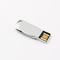 Bạc Sáng bóng Thân kim loại Ổ đĩa USB 2.0 64GB 128GB 20MB / S Phù hợp với tiêu chuẩn Hoa Kỳ