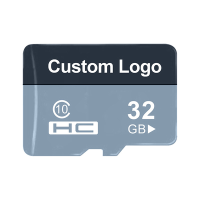 Thẻ nhớ memory card màu đen bền với giao diện kỹ thuật số an toàn