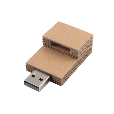 Bảng giấy hình chữ nhật USB Flash Drive Vật liệu thân thiện với môi trường USB 2.0 Và USB 3.0