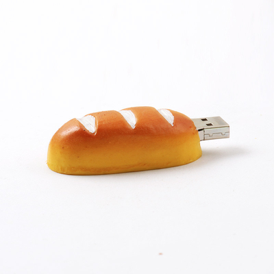 USB 3.0 bánh mì ổ đĩa flash USB tùy chỉnh với 10 năm lưu trữ dữ liệu và tải dữ liệu trước