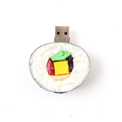 Sushi hình USB 2.0 giao diện Personalized USB Flash Drive Với in Logo mặt sau