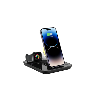 Green Fast Charge Wireless Charging Pad Được làm bằng ABS PC 162 * 132 * 27MM