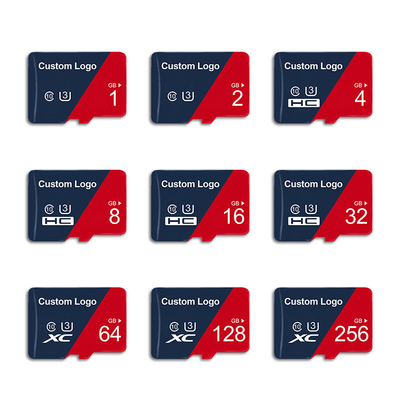 Các thẻ nhớ memory card với dung lượng 128GB và tốc độ ghi lên đến 90MB/s