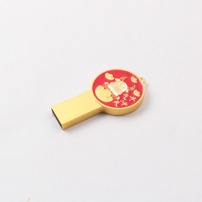 Logo in chống sốc -20°C đến 85°C Máy nhớ flash USB kim loại 8-15MB/s Viết