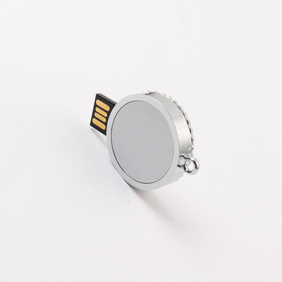 Toshiba Flash Chips USB kim loại bằng bạc hoặc tùy chỉnh làm cho hiệu quả