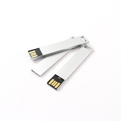 Bạc hoặc tùy chỉnh làm bằng kim loại ổ đĩa flash USB -20 ° C đến 85 ° C cho doanh nghiệp của bạn