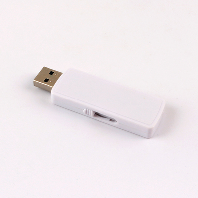 Đen trắng nhựa USB Stick tái chế bộ nhớ đầy đủ Một ổ đĩa flash 1G-1TB