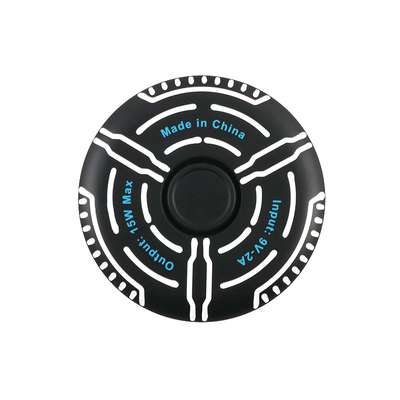 Hộp hỗ trợ bộ sạc không dây đa chức năng in logo Fidget Spinner Light Indicator