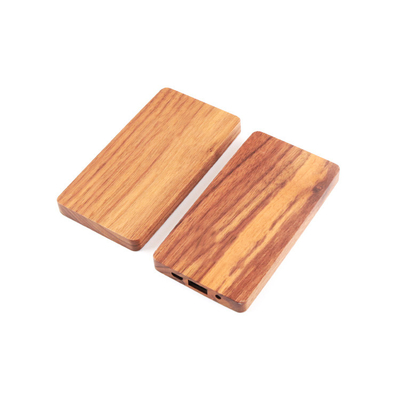 Ngân hàng điện di động Li Polymer 18650 pin màu đen cho điện thoại thông minh và thiết bị USB