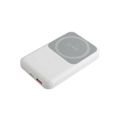 PC Power Bank di động với pin Li Polymer Hộp nhỏ màu trắng Micro USB Type C Input Interface