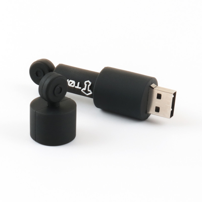 Mã hóa dữ liệu vòng Custom USB Flash Drive PVC / vật liệu silicone