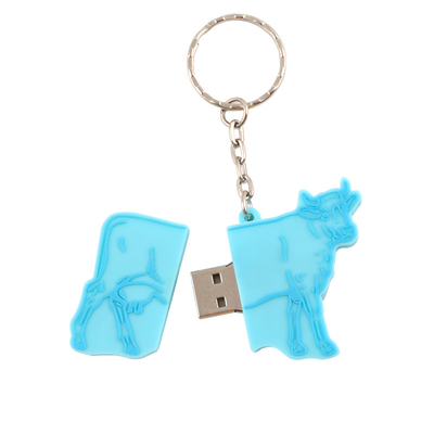 Động cơ flash USB PVC và silicone tùy chỉnh với giao diện USB 2.0/3.0