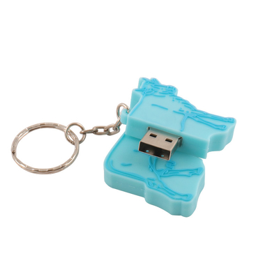 Động cơ flash USB PVC và silicone tùy chỉnh với giao diện USB 2.0/3.0