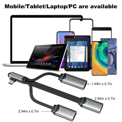 Cáp USB Hub để đọc và sao chép cũng là bộ điều hợp USB chuyển dữ liệu nhanh chóng