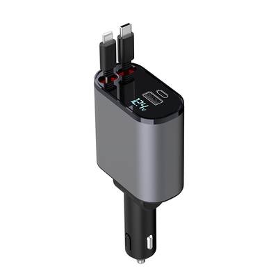 Bộ sạc ô tô USB-C tiện lợi 5V / 3A với sức mạnh định lượng MAX 120W