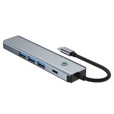 Trạm dữ liệu đa chức năng Usb C Hub Smart Adapter với tốc độ truyền 5Gbps