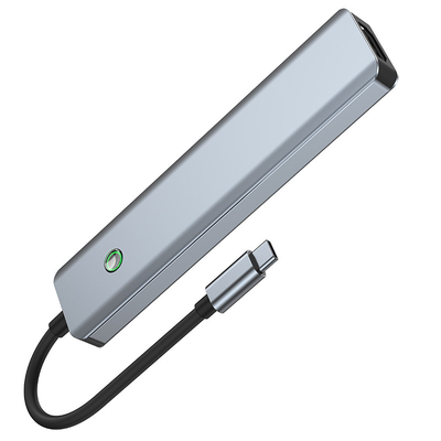 Trạm dữ liệu đa chức năng Usb C Hub Smart Adapter với tốc độ truyền 5Gbps