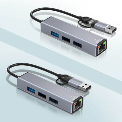 Bộ điều hợp cổng USB C nhỏ gọn máy tính xách tay cổng Usb mở rộng cổng Usbc để chuyển dữ liệu nhanh
