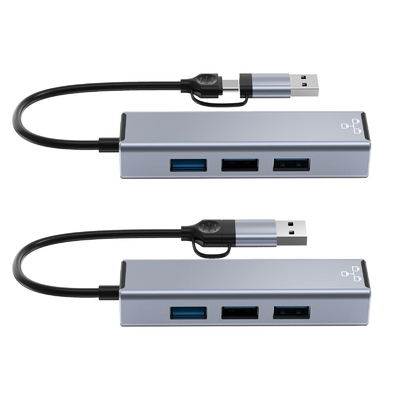 Bộ điều hợp cổng USB C nhỏ gọn máy tính xách tay cổng Usb mở rộng cổng Usbc để chuyển dữ liệu nhanh