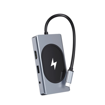 USB Type C HUB Adapter đa chức năng 9 trong một và với máy đọc thẻ nhớ