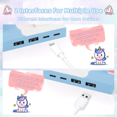 EasyCarry Multi Port Type C Station USB C Hub Bộ điều hợp thông minh