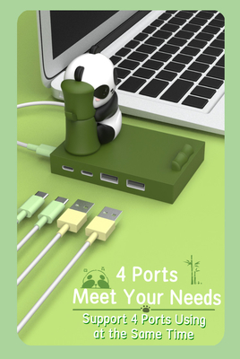 Chick 5Gbps USB C đến USB A Station Usb C Hub Smart Adapter OEM Cổng Hub Với HDMI