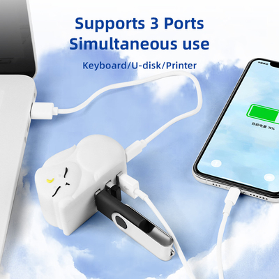 USB PVC Fast Reading Hub Tf Card Reading Hub với chuyển dữ liệu nhanh và đọc thẻ nhớ