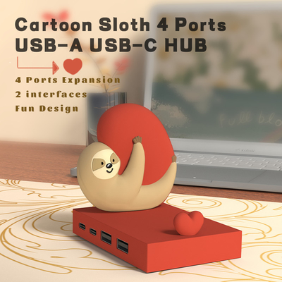 Trạm đa chức năng USB c hub bộ điều hợp thông minh với máy đọc thẻ nhớ