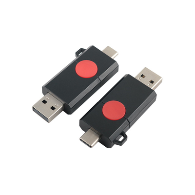 USB 3.0 và loại C ổ đĩa flash với nhựa cấp độ A flash và logo tùy chỉnh