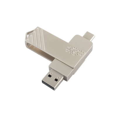 Kim loại loại C hình xoắn tốc độ nhanh USB Flash Drive 3.0 Và USB 2.0 Và loại C