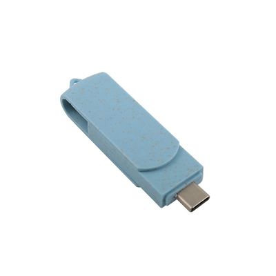 Các vật liệu tái chế ổ đĩa flash USB với ổ đĩa loại C U để lưu trữ dữ liệu