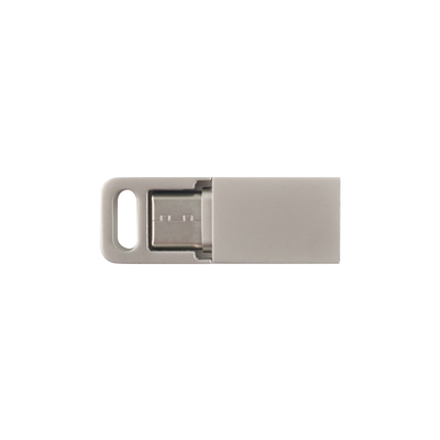 Kim loại USB 3.0 và loại C ổ đĩa flash với loại C có thể Laser Logo một mặt làm lời hứa
