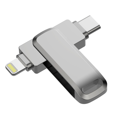 Ống chống nước OTG USB Flash Drive Đối với USB3.0 và USB 2.0 giao diện và hỗ trợ loại C