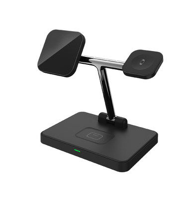 3 trong 1 Sạc nhanh Sạc không dây thẳng đứng cho tai nghe iPhone IWatch