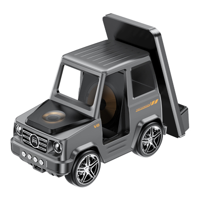 Cool Car Shaped Gray Color Wireless Charger Sạc nhanh cho iPhone Airpods IWatch