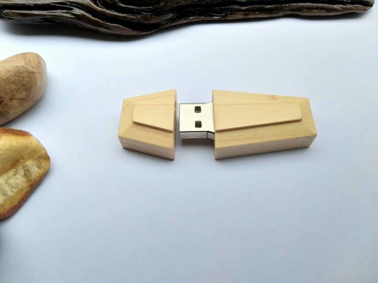 Eco Friendly Wooden USB Flash Drive Bamboo Wood Function với tốc độ đọc 10 20MB / S
