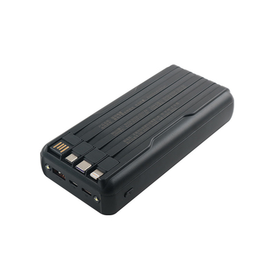 Ngân hàng điện pin đầy đủ công suất cao cho điện thoại với PC Công nghệ nhựa / Matt vật liệu vỏ và thiết kế nhẹ