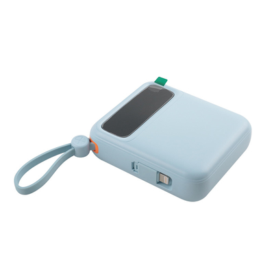 Pin Li-polymer /18650 pin Power Bank di động màu đen màu xanh lá cây cáp hộp hướng dẫn bao gồm