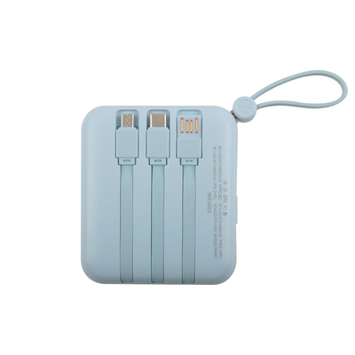 Pin Li-polymer /18650 pin Power Bank di động màu đen màu xanh lá cây cáp hộp hướng dẫn bao gồm